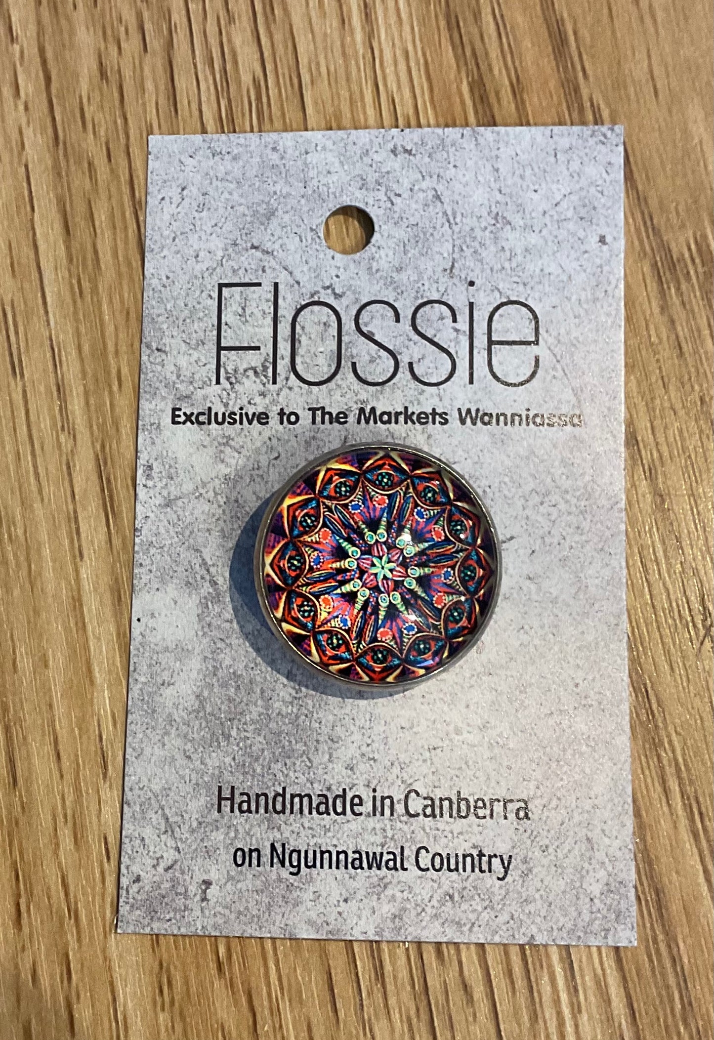 *Brooch Glass Dome