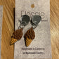 *Earrings Chocolate Ice Cream Dangles