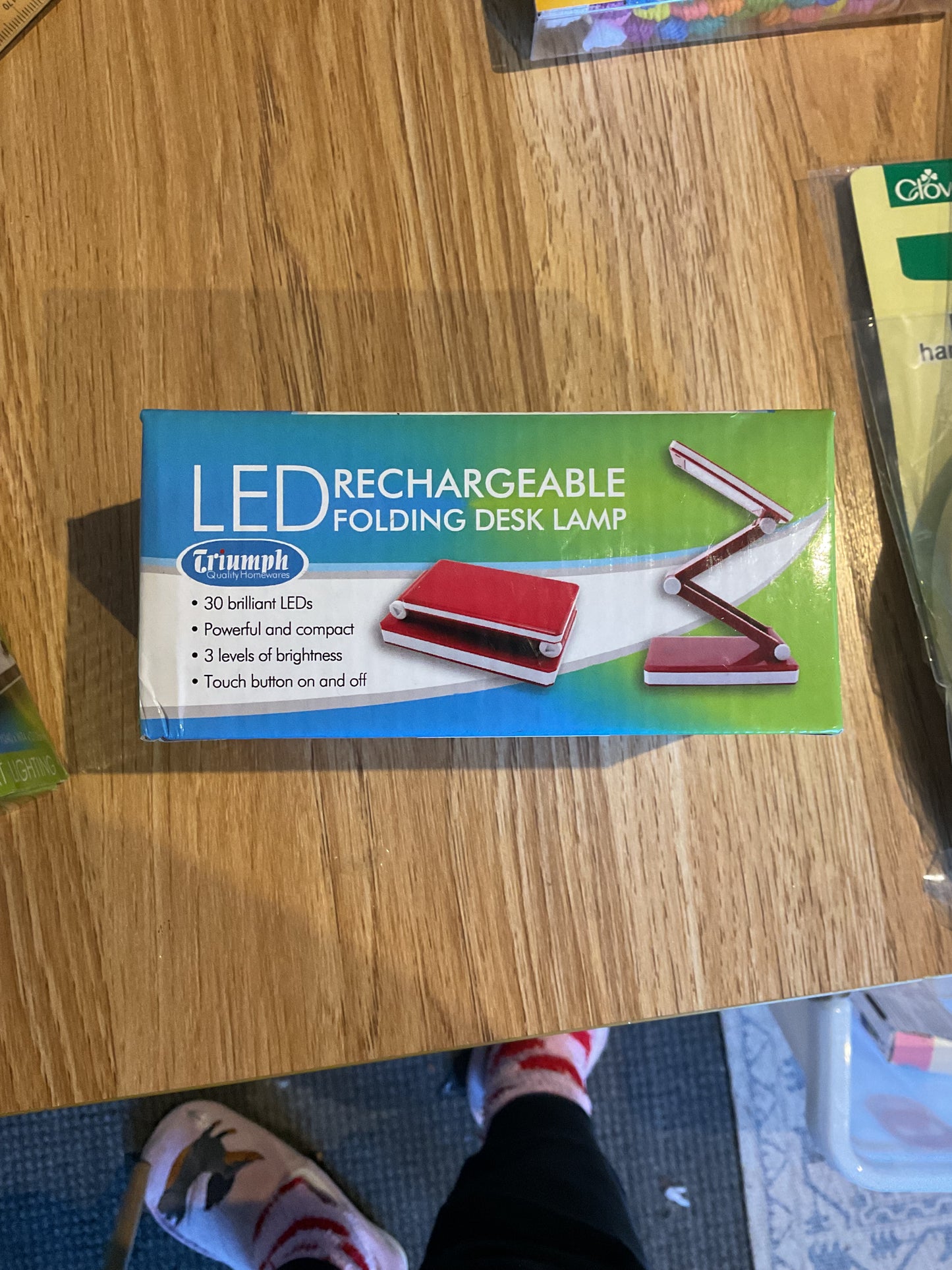 *Rechargeable LED Folding Craft Lamp
