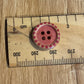 *Loose Buttons -Wooden Printed