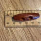 *Loose Buttons - Wooden Toggles Brown
