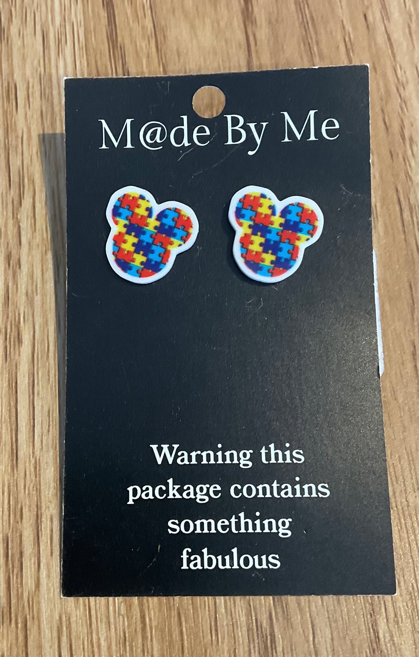 *Earrings Mouse Studs
