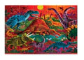 *Dazzling Dinosaurs Foil Puzzle 60Pc