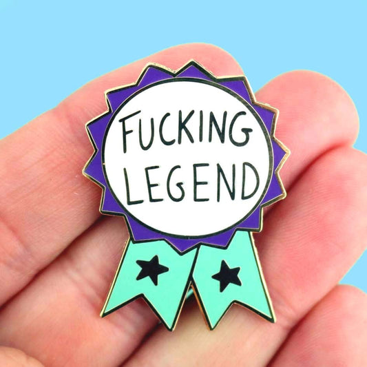 F*cking Legend Lapel Pin