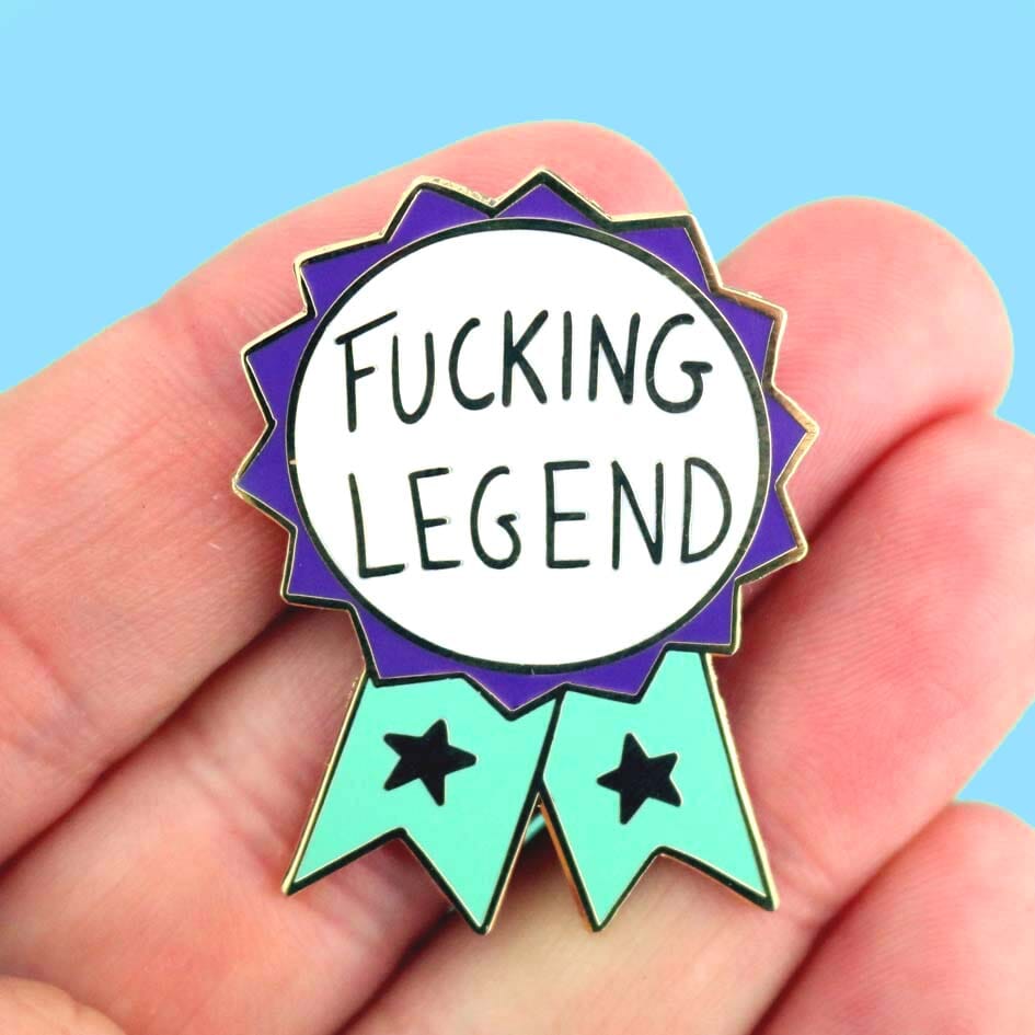 F*cking Legend Lapel Pin