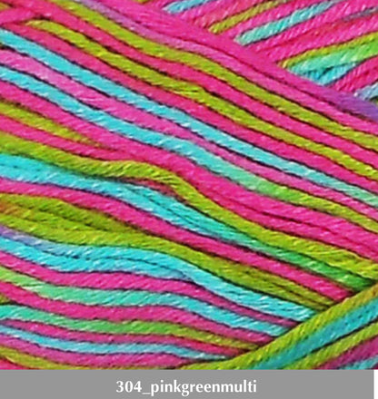 *Bamboo Jazz Multi 4ply Yarn