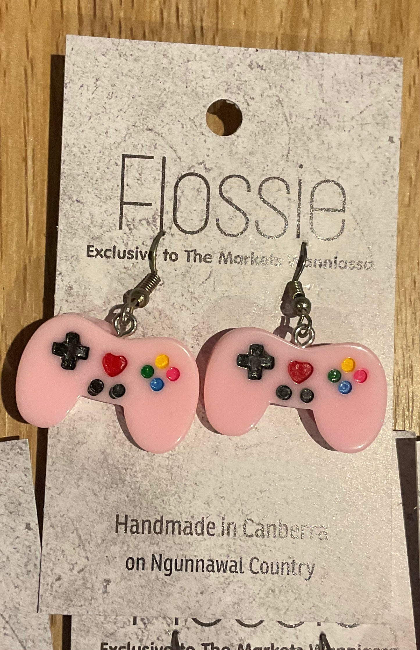 *Earrings Game Controller Dangles