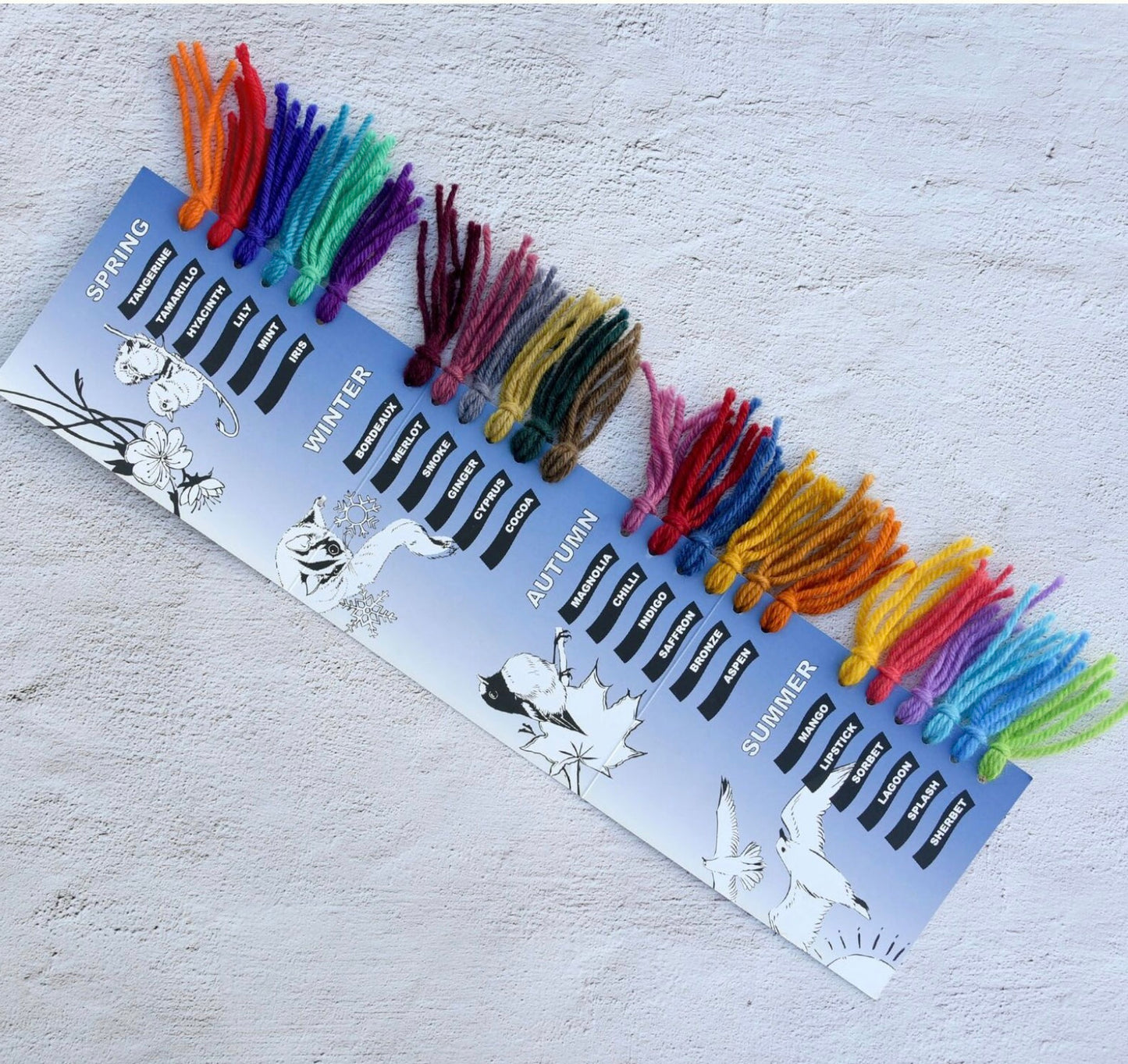 *Landscape Dyes Seasons Range
