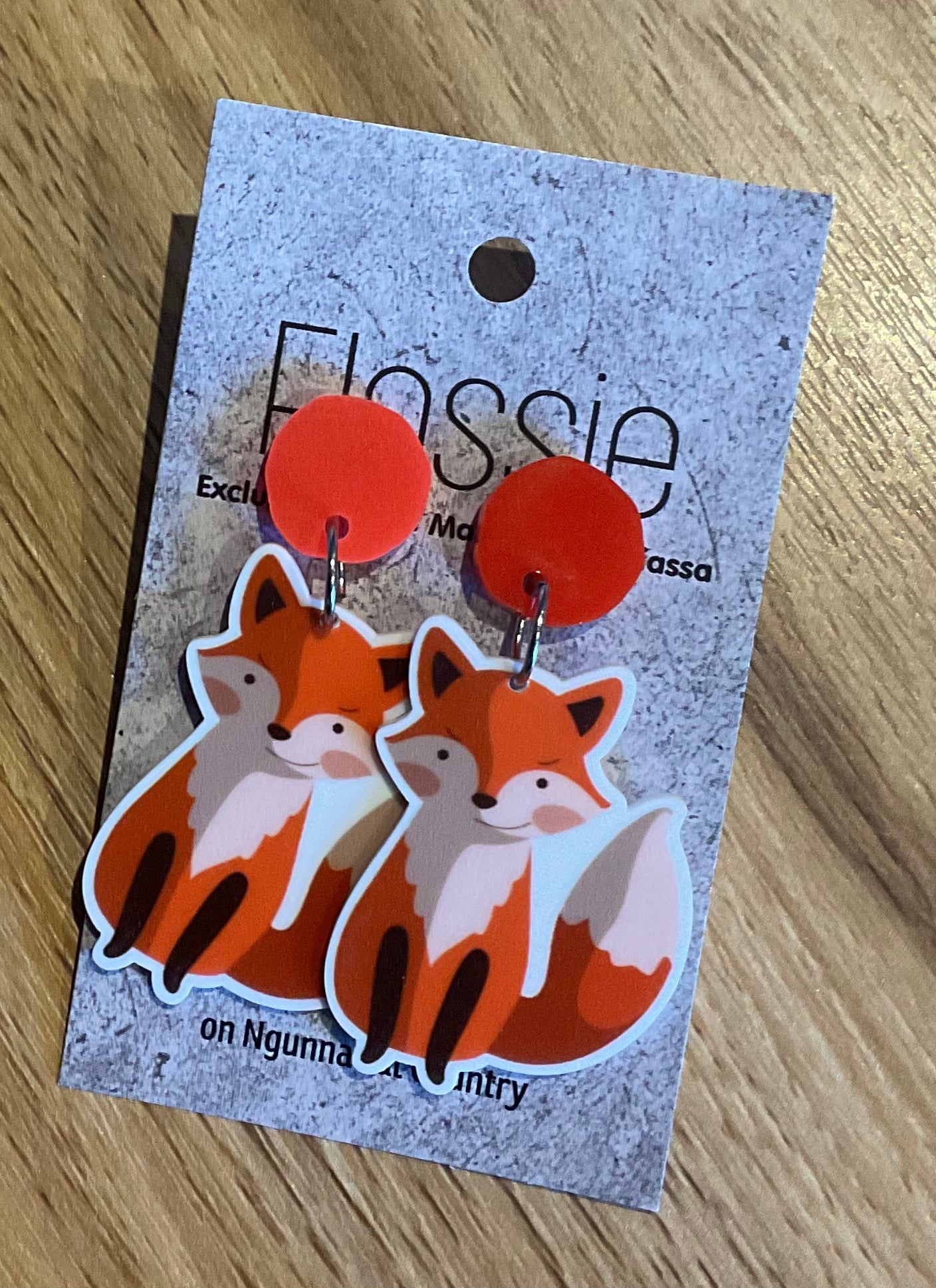 *Earrings Foxie Dangles