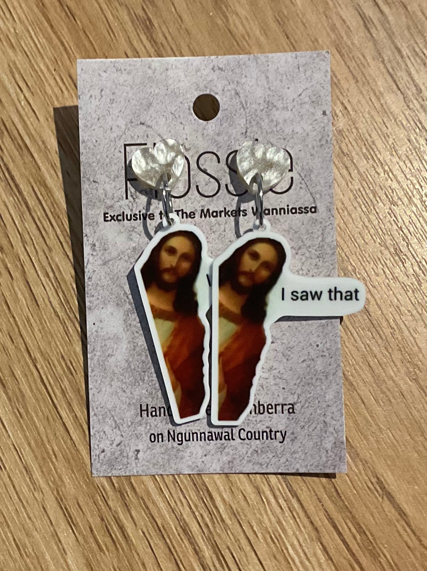 *Earrings I Saw That Dangles