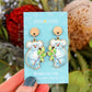 Wooden Koala Wooden Statement Earrings