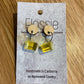 *Earring Beer Mug Dangles
