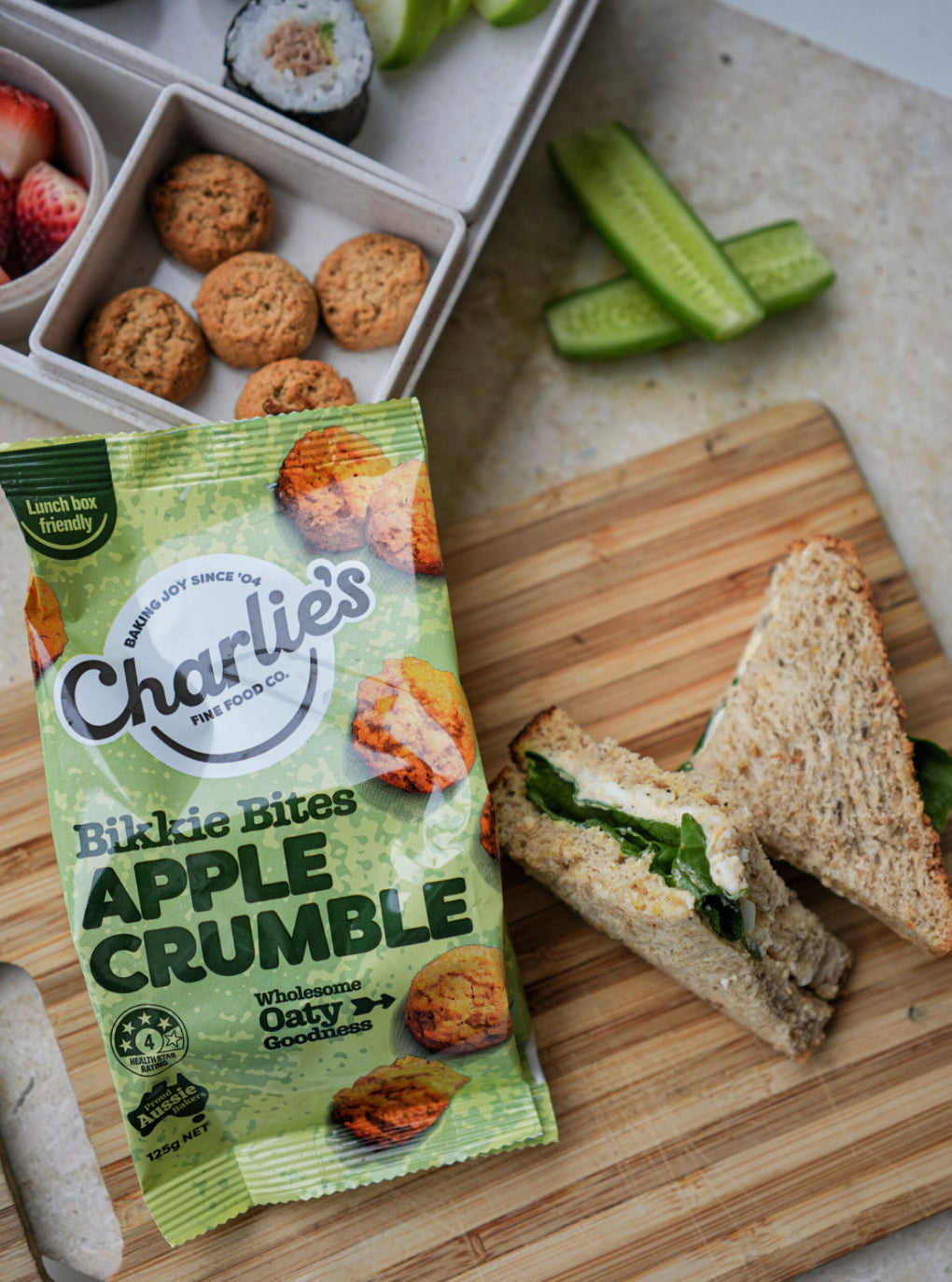 Bikkie Bites Apple Crumble