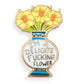 I'm a Delicate Fucking Flower Pin