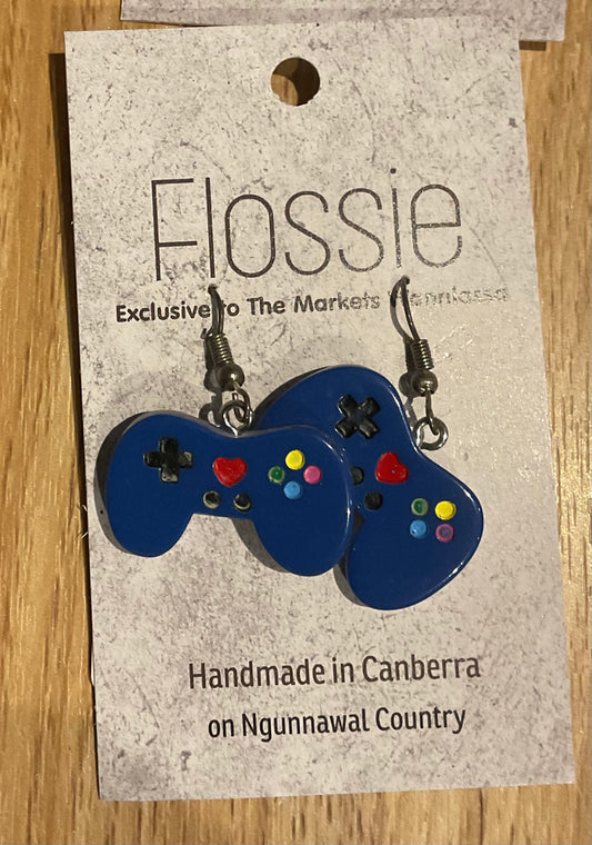 *Earrings Game Controller Dangles
