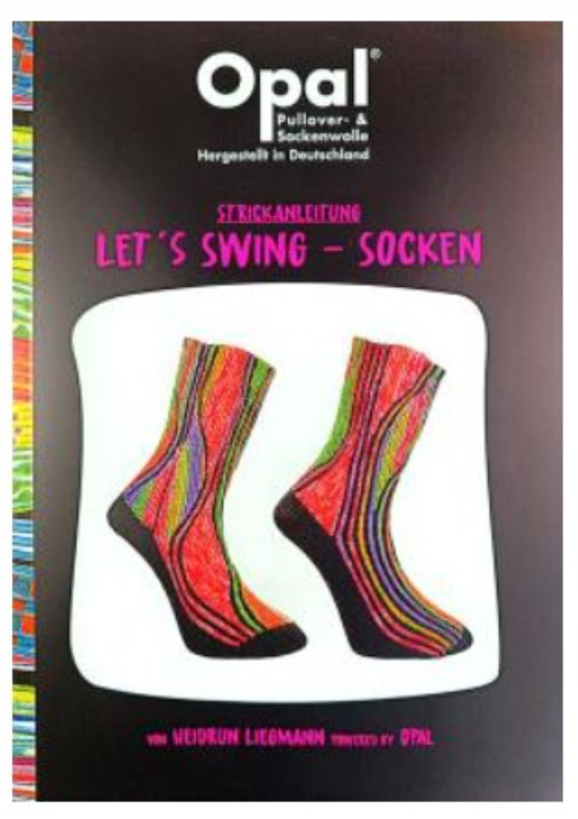 Opal Let's Swing Socks Pattern Book