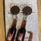 *Earring Beer Bottle Dangles