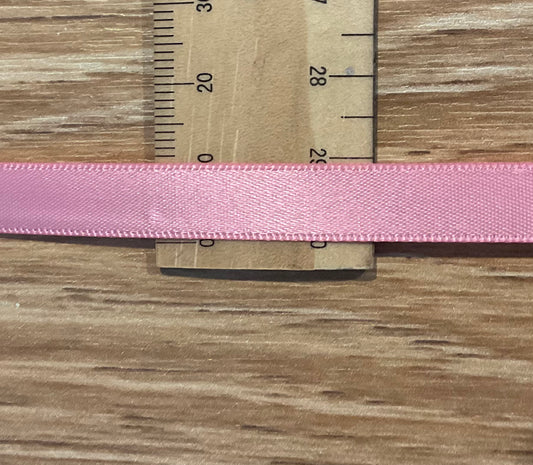 *Ribbon Dusky Pink 10mm Per Metre