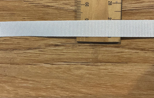 *Ribbon White 10mm Per Metre