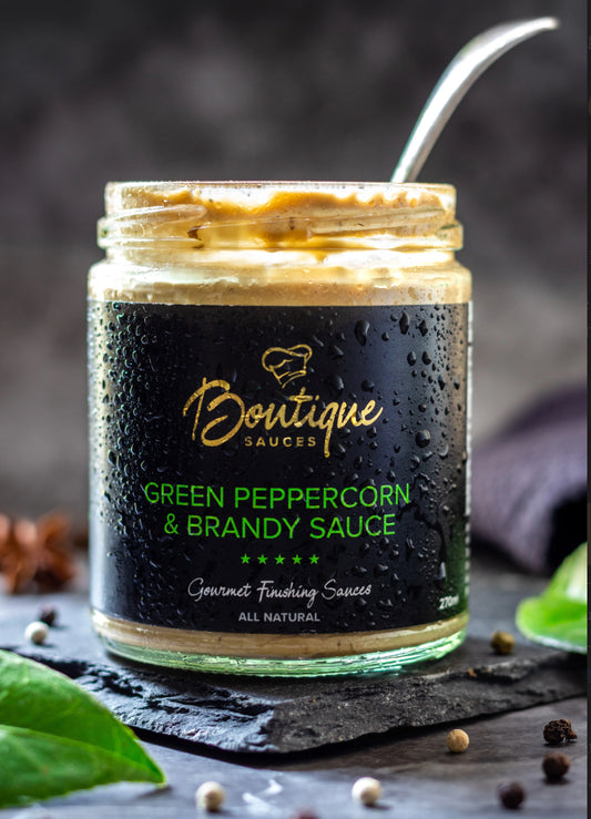 Green Peppercorn & Brandy Sauce