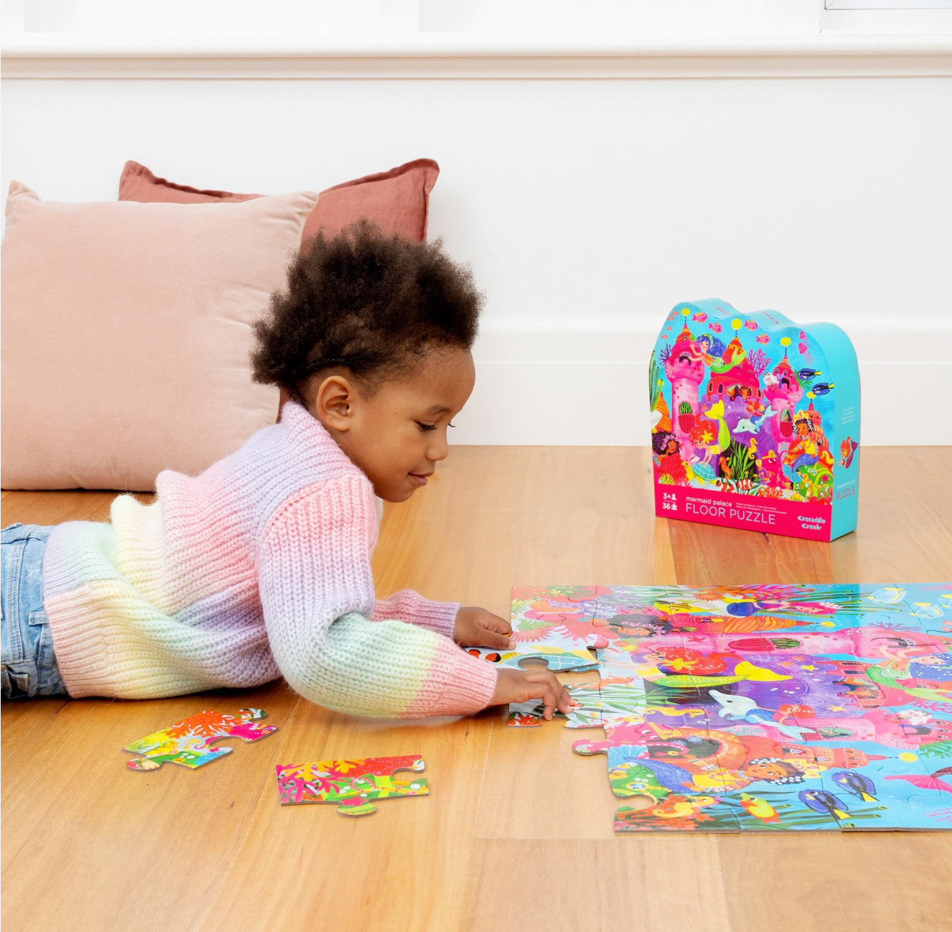 Classic Floor Puzzle  Mermaid Palace