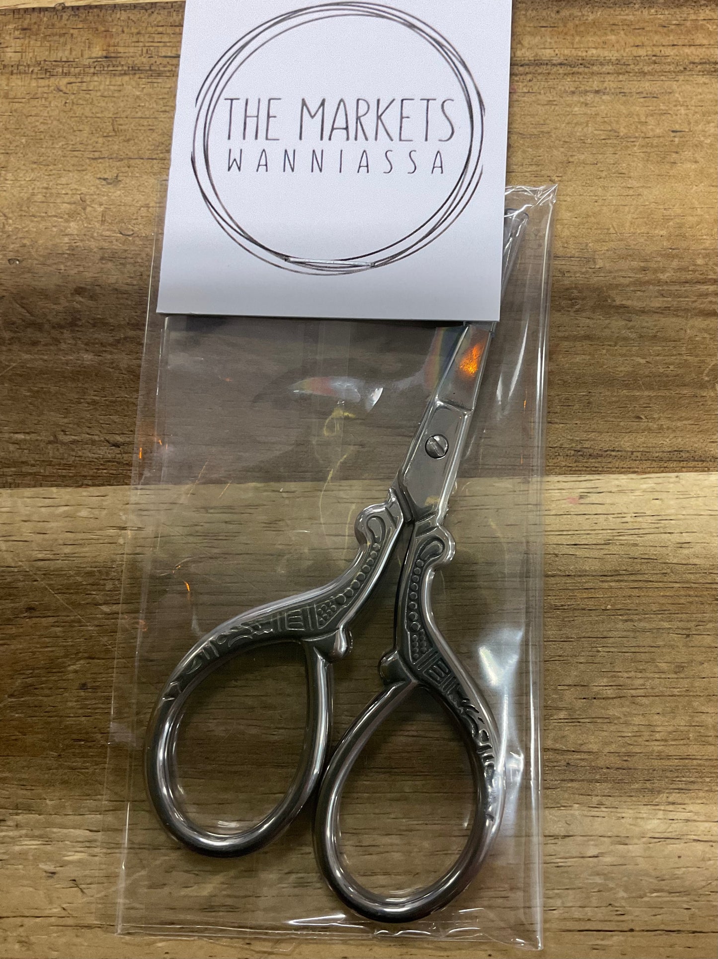 Small Embroidery Scissors Silver