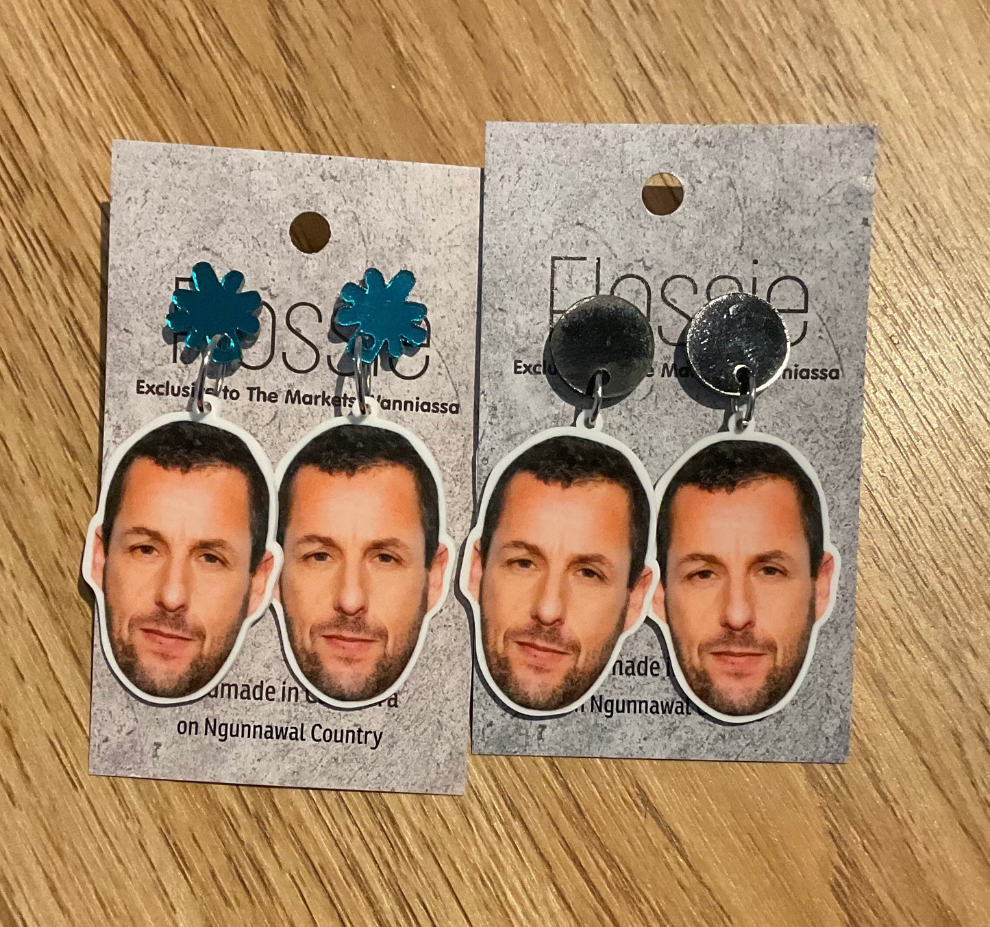 *Earrings Adam Sandler Dangles