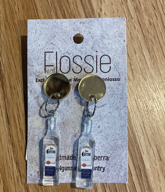 *Earring Alcohol Bottle Dangles