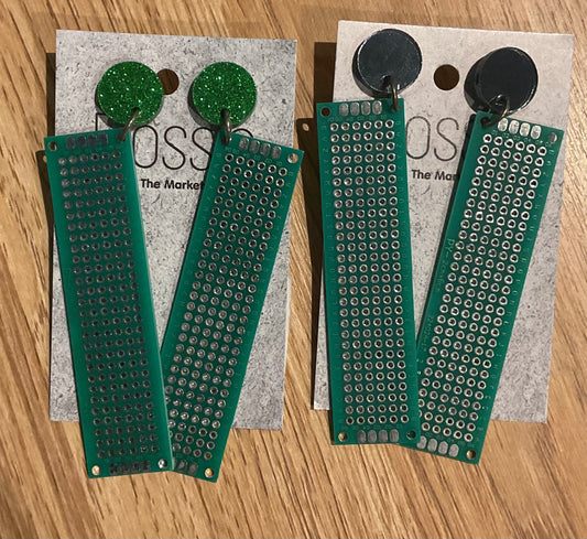 *Earrings Memory Board Dangles