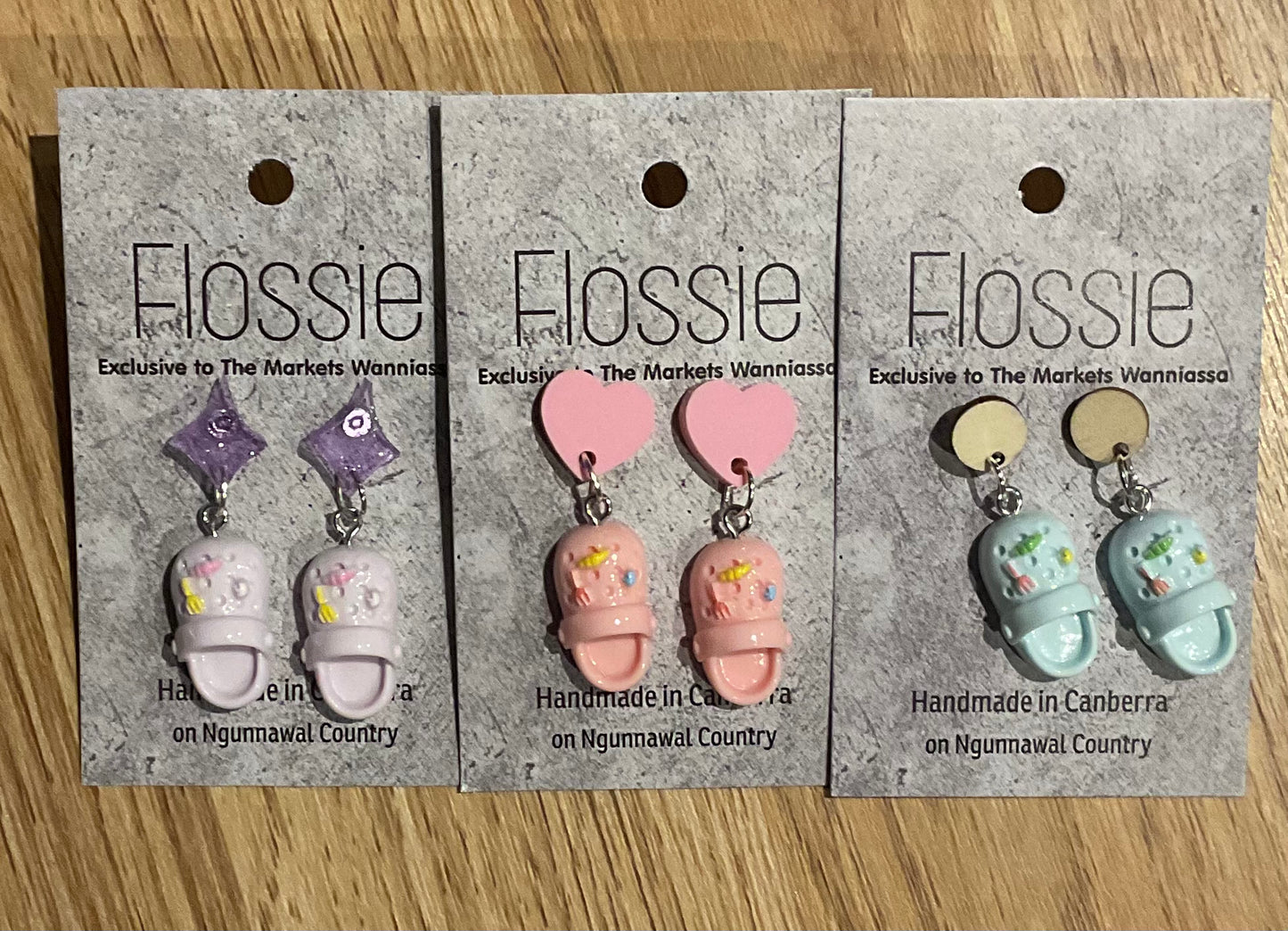 *Earrings Crocs Dangles