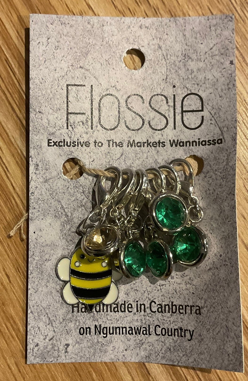 *Silver Stitch Markers Clasp Style