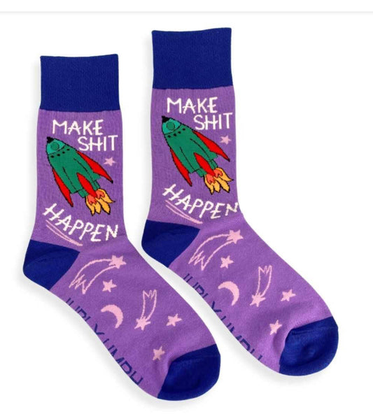 Make Shit Happen Socks