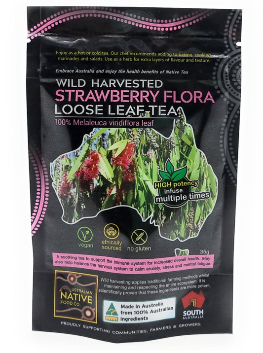 Strawberry Flora Loose Leaf Tea