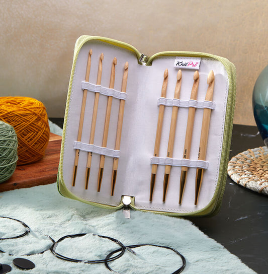 Tunisian Crochet Hook Set Japanese Bamboo