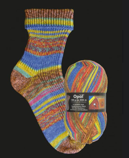 Opal Hundertwasser II Sock Yarn
