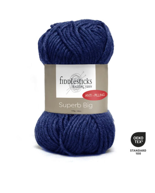 Fiddlesticks Superb Big  super Bulky Anti Pilling Yarn