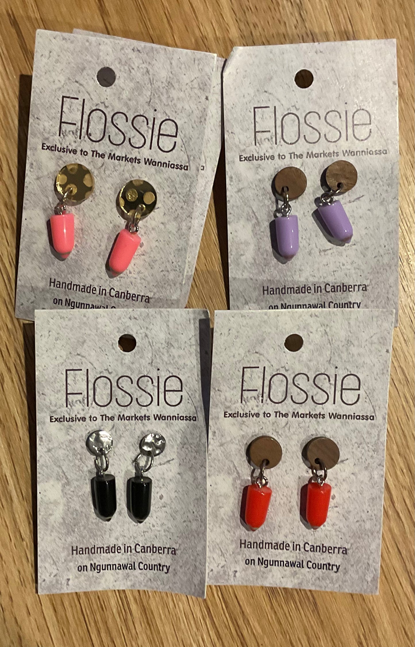 *Earrings Pencil Dangles