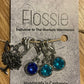 *Silver Stitch Markers Clasp Style
