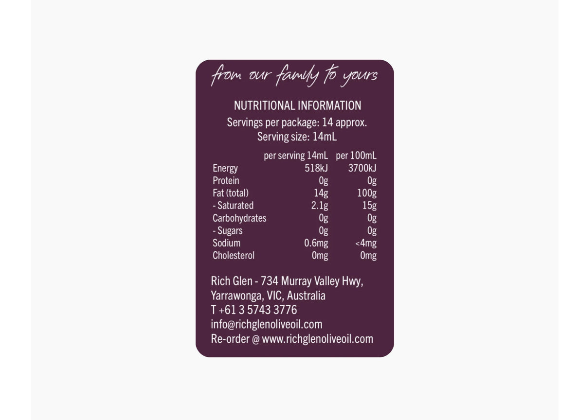 Extra Virgin Olive Oil - Wild Garlic Infused 375ml