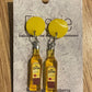 *Earring Alcohol Bottle Dangles