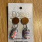 *Earring Beer Can Dangles