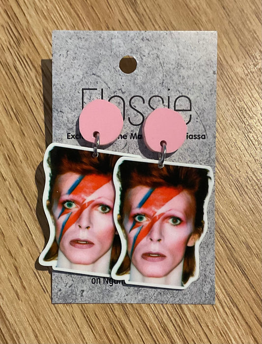*Earrings Bowie Dangles