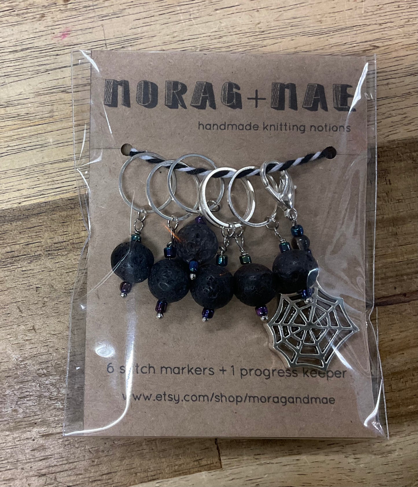 Stitch Markers Spiderweb