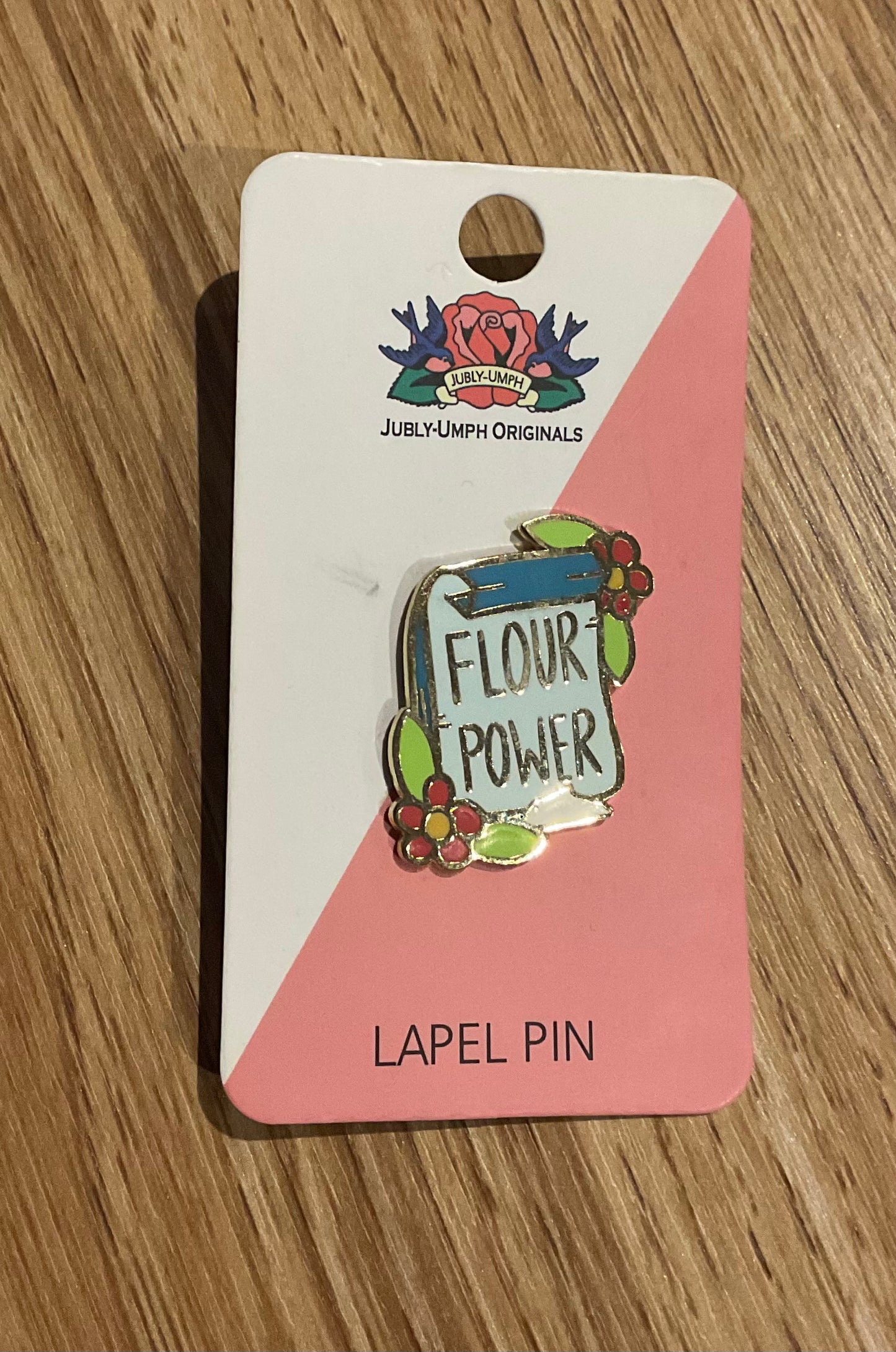 *Flour Power Lapel Pin