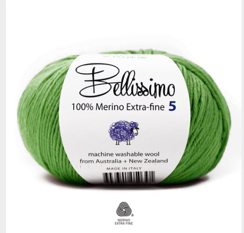 Bellissimo 5 5ply 100% Merino