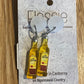 *Earring Alcohol Bottle Dangles