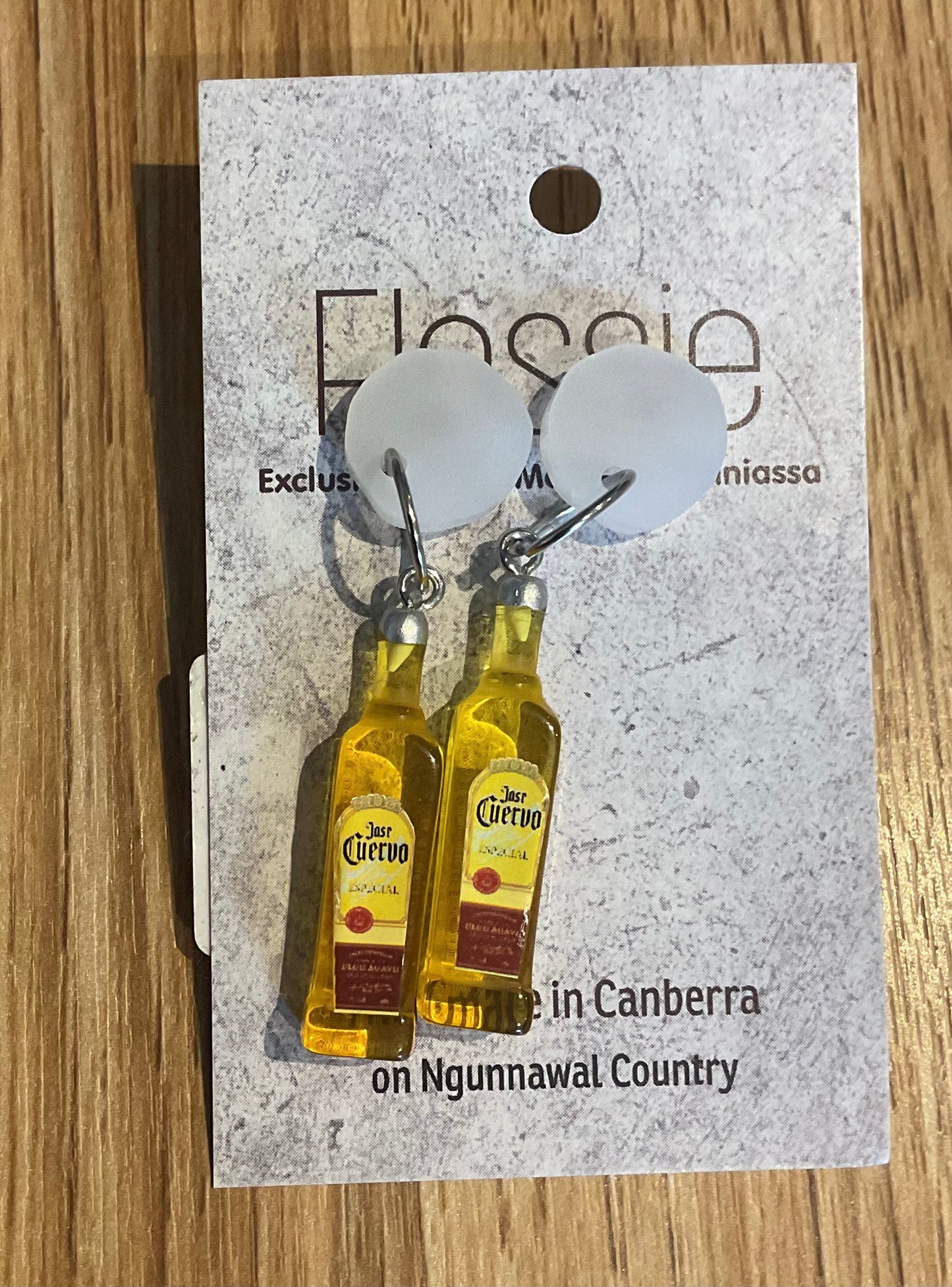 *Earring Alcohol Bottle Dangles