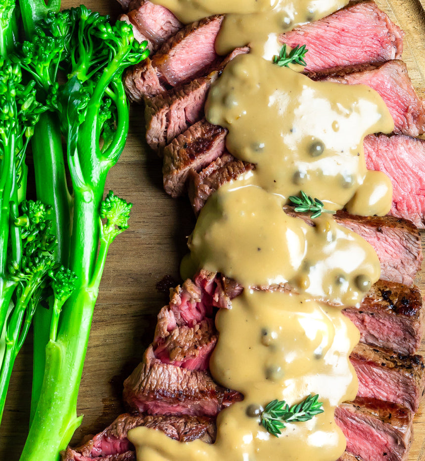 Green Peppercorn & Brandy Sauce