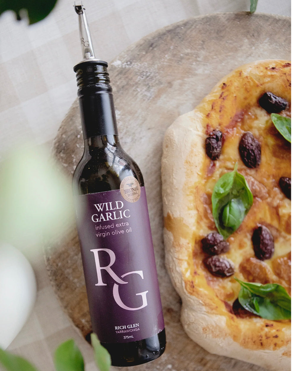 Extra Virgin Olive Oil - Wild Garlic Infused 375ml