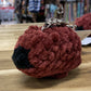 Crochet Wombat Keyring